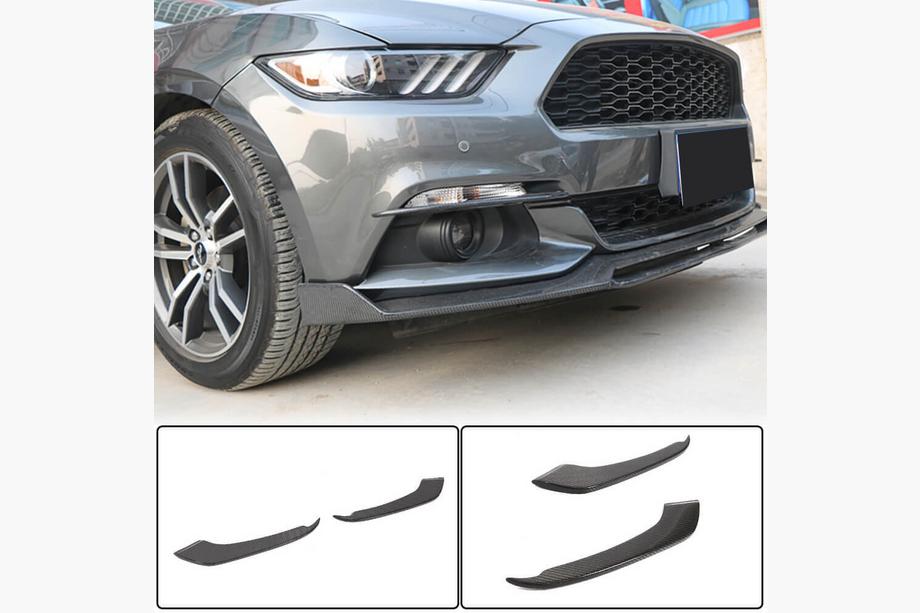Ford Mustang 2015–2023 Rámečky mlhovek V1 (2015-2017, karbon) Image