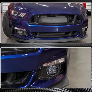 Karbonové kryty mlhovek V2 (2015-2017, karbon) Ford Mustang 2015–2023 fotografie 3