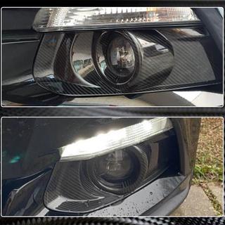 Karbonové kryty mlhovek V2 (2015-2017, karbon) Ford Mustang 2015–2023 fotografie 4