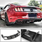 Ford Mustang 2015–2023 Difuzor zadního nárazníku V1 (2015-2017, karbon) fotografie 1