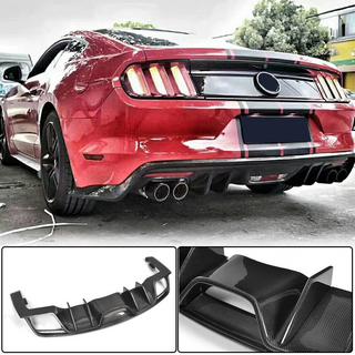 Difuzor zadního nárazníku V1 (2015-2017, karbon) Ford Mustang 2015–2023 fotografie 1