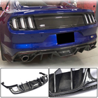 Ford Mustang 2015–2023 Difuzor zadního nárazníku V2 (2015-2017, karbon) fotografie 1