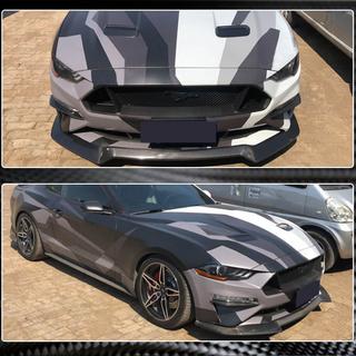 Nástavec předního nárazníku Lip (2017-2020, karbon) Ford Mustang 2015–2023 fotografie 4