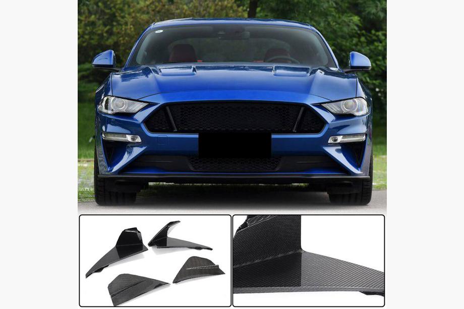 Ford Mustang 2015–2023 Karbonové rámečky mlhovek (2018-2021, Karbon) Image