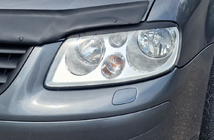 Volkswagen Caddy 2004–2010 Řasy na světlomety (černé) fotografie 13
