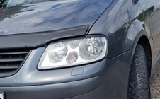 Volkswagen Caddy 2004–2010 Řasy na světlomety (černé) fotografie 12