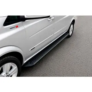 Boční nášlapy typ X5 Black (2 ks, hliník) fotografie 1
