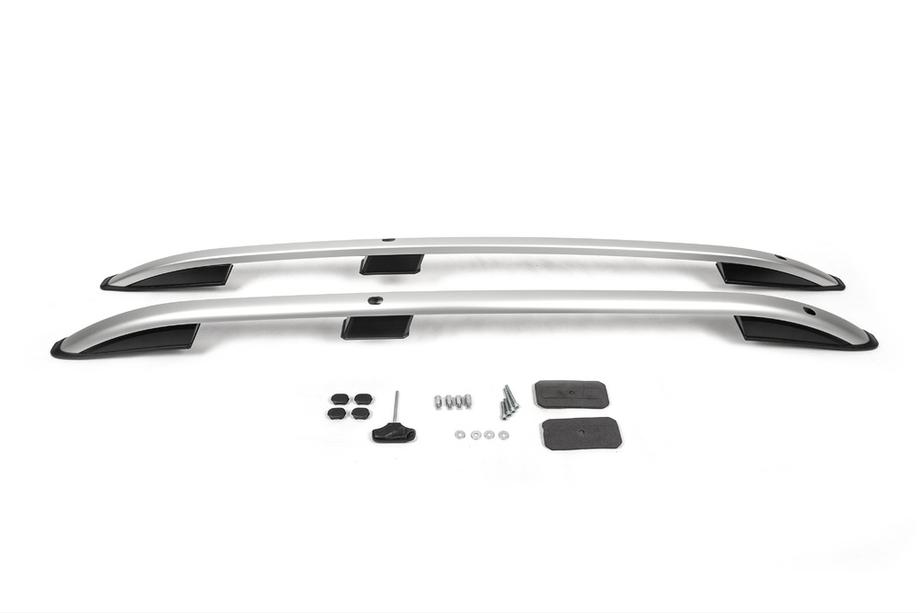 Subaru XV 2011–2017 Střešní ližiny CROWN (matná šedá) Fotografie 4