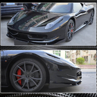 Ferrari 458 Italia 2009–2015 Karbonové nástavce na přední nárazník V2 (2011-2013, karbon) fotografie 4