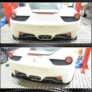 Spoiler V3 (2011-2013, karbonový) Ferrari 458 Italia 2009–2015 fotografie 4