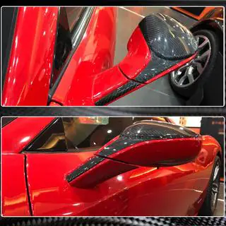 Krytky zrcátek (karbon) Ferrari 458 Italia 2009–2015 fotografie 4