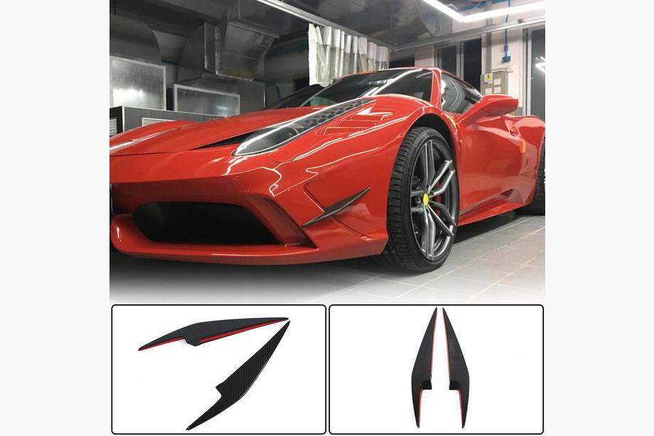 Ferrari 458 Italia 2009–2015 Kryty předního nárazníku (2014-2015, karbon) Image