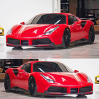 Ferrari 488 GTB 2015–2019 Karbonové nástavce na přední nárazník Flap (2015-2019) fotografie 2