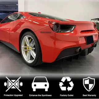 Kryty zadních světel (2015-2017, karbon) Ferrari 488 GTB 2015–2019 fotografie 2