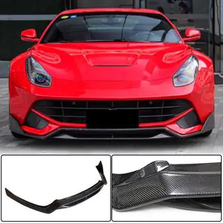 Lip na přední nárazník (2012-2014, karbon) Ferrari F12 Berlinetta 2012–2017 fotografie 1