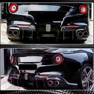 Difuzor zadního nárazníku (2012-2014, karbon) Ferrari F12 Berlinetta 2012–2017 fotografie 4