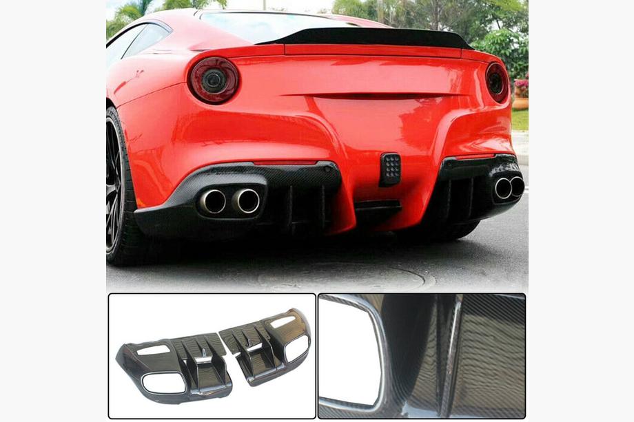Ferrari F12 Berlinetta 2012–2017 Difuzor zadního nárazníku (2012-2014, karbon) Fotografie 2