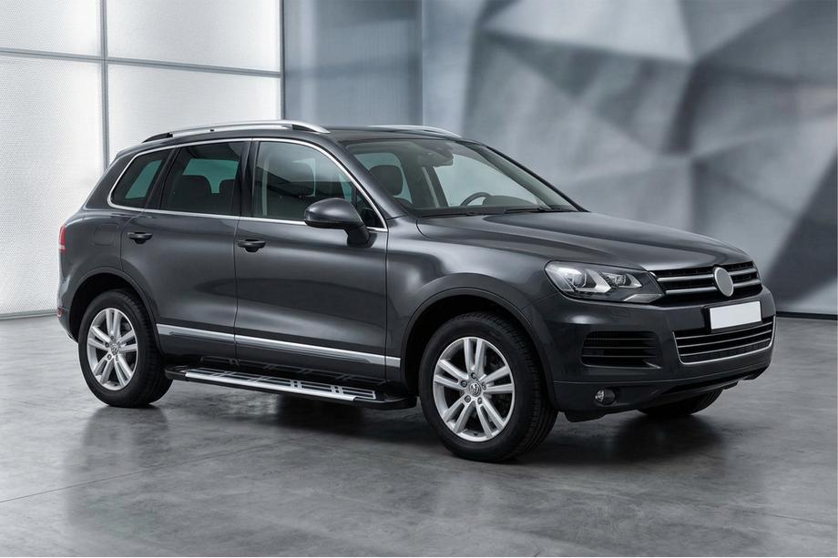Volkswagen Touareg 2010–2018 Boční nášlapy Sunrise (2 ks, hliník) Image