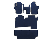 Hyundai H200, H1, Starex 1998–2007 EVA autokoberce do interiéru (2004-2007, 3 řady, 8místné, modré) fotografie 1