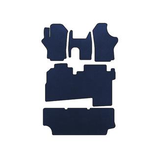 EVA autokoberce do interiéru (2004-2007, 3 řady, 8místné, modré) Hyundai H200, H1, Starex 1998–2007