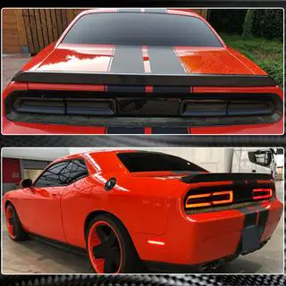 Spoiler (2008-2014, karbon) Dodge Challenger 2008–2023 fotografie 4