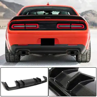 Difuzor zadního nárazníku (2015-2023, karbon) Dodge Challenger 2008–2023 fotografie 1