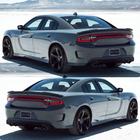 Dodge Charger 2010–2023 Spoiler (2015-2023, plast) fotografie 2