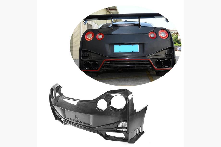 Nissan GT-R 2008–2025 Zadní nárazník (2009-2015, karbon) Fotografie 1