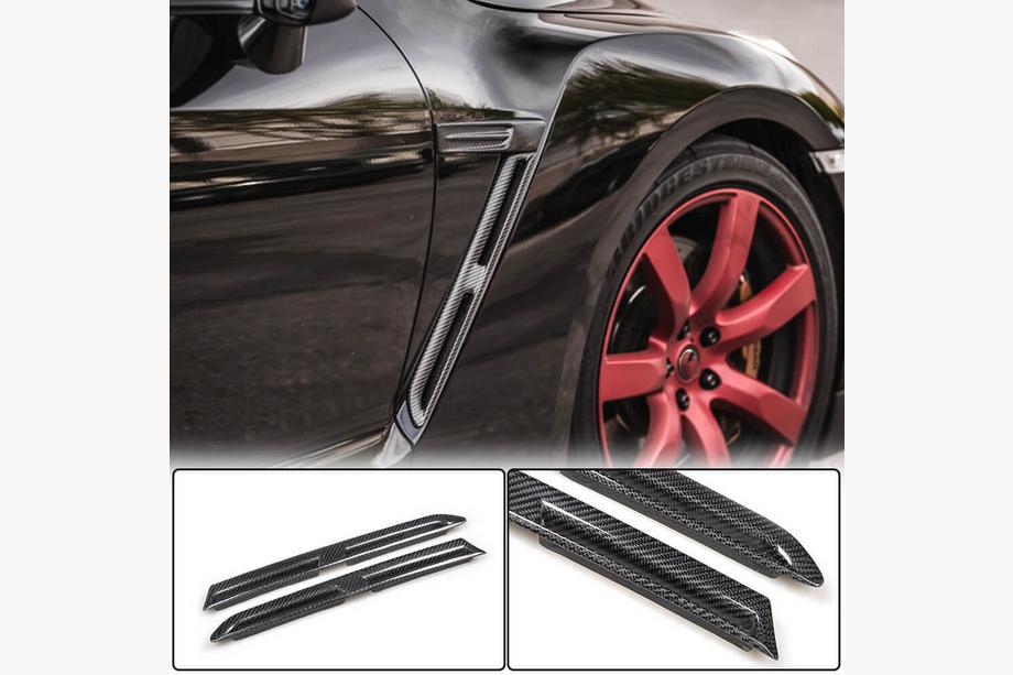 Nissan GT-R 2008–2025 Kryty předních blatníků (2009-2015, karbon) Fotografie 1