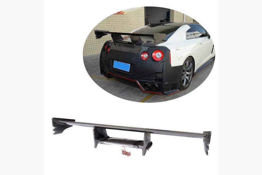 Nissan GT-R 2008–2025 Spoiler (2009-2015, karbon) Fotografie 1