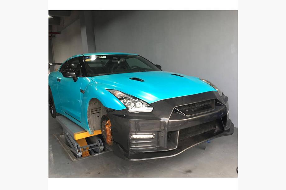 Nissan GT-R 2008–2025 Přední nárazník (2009-2015, karbon) Fotografie 2