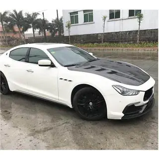 Kapota (2014-2020, karbon) Maserati Ghibli 2013–2023 fotografie 3