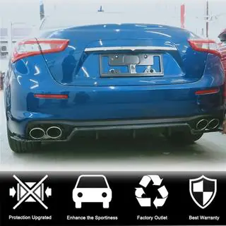 Difuzor zadního nárazníku (pro Base 2018-2020, karbon) Maserati Ghibli 2013–2023 fotografie 2