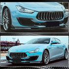 Maserati Ghibli 2013–2023 Nástavce na přední nárazník (pro Base 2018-2020, karbon) fotografie 5