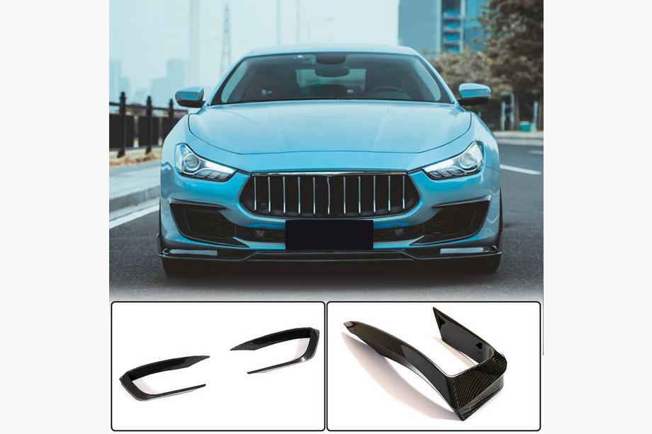 Maserati Ghibli 2013–2023 Nástavce na přední nárazník (pro Base 2018-2020, karbon) Image