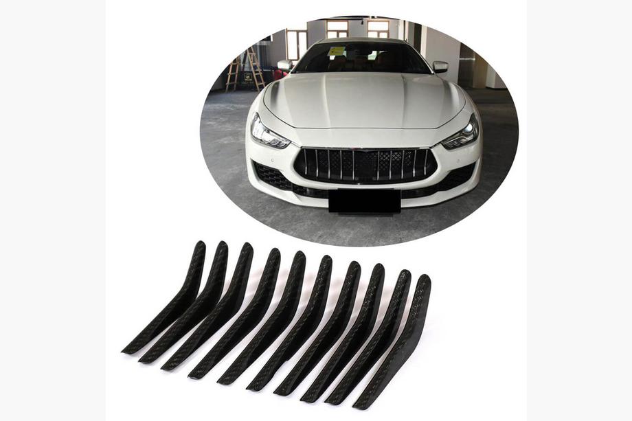 Maserati Ghibli 2013–2023 Karbonové kryty mřížky chladiče (pro Base/S/S Q4 2018-2020) Image