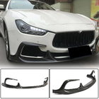 Maserati Ghibli 2013–2023 Karbonový přední spoiler na nárazník Lip V1 (pro Base/S/S Q4 2013-2017, karbon) fotografie 1