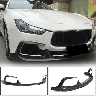 Karbonový přední spoiler na nárazník Lip V1 (pro Base/S/S Q4 2013-2017, karbon) Maserati Ghibli 2013–2023 fotografie 1