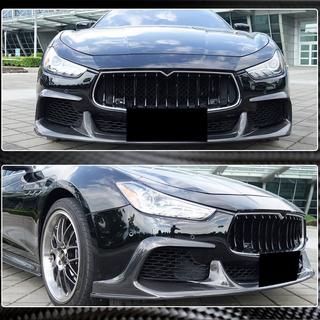 Karbonový přední spoiler na nárazník Lip V1 (pro Base/S/S Q4 2013-2017, karbon) Maserati Ghibli 2013–2023 fotografie 3