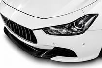 Maserati Ghibli 2013–2023 Lip V2 lišta na přední nárazník (pro Base/S/S Q4 2013-2017, karbon) fotografie 1