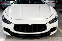 Maserati Ghibli 2013–2023 Lip V2 lišta na přední nárazník (pro Base/S/S Q4 2013-2017, karbon) fotografie 2