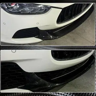 Lip V2 lišta na přední nárazník (pro Base/S/S Q4 2013-2017, karbon) Maserati Ghibli 2013–2023 fotografie 4