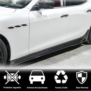 Boční prahy V3 (pro Base/S/S Q4/Diesel/250 Diesel, karbon) Maserati Ghibli 2013–2023 fotografie 2