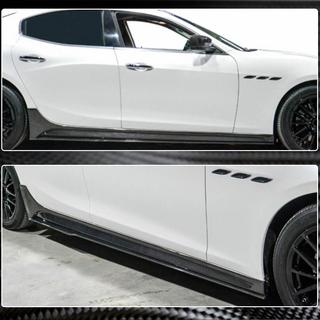 Boční prahy V3 (pro Base/S/S Q4/Diesel/250 Diesel, karbon) Maserati Ghibli 2013–2023 fotografie 3