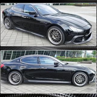 Boční prahy V3 (pro Base/S/S Q4/Diesel/250 Diesel, karbon) Maserati Ghibli 2013–2023 fotografie 4