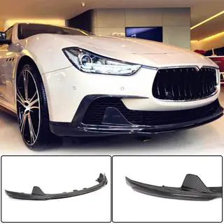 Karbonový nástavec předního nárazníku Lip V3 (pro Base/S/S Q4 2013-2017, karbon) Maserati Ghibli 2013–2023 fotografie 1
