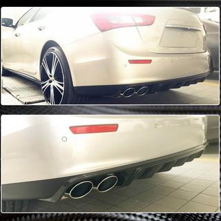 Difuzor zadního nárazníku (pro Base/S/S Q4 2013-2017, karbon) Maserati Ghibli 2013–2023 fotografie 4