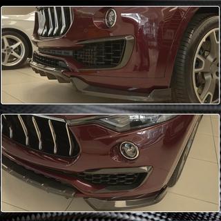 Nástavce na přední nárazník (pro Base/S, karbon) Maserati Levante 2016– fotografie 4