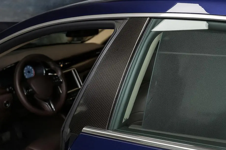 Maserati Quattroporte 2013–2023 Kryty dveřních sloupků (2013-2017, karbon) Image