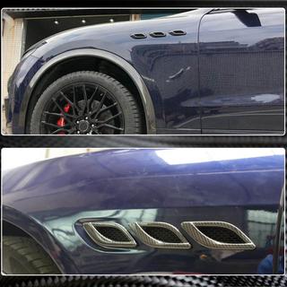 Karbonové nástavce na přední blatníky (2013-2017) Maserati Quattroporte 2013–2023 fotografie 3
